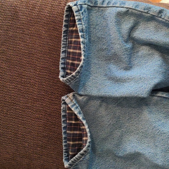 L.L. Bean Men's 100% Cotton Lined Light Denim Relaxed Fit Jeans, 42 x 34 - Picture 8 of 9